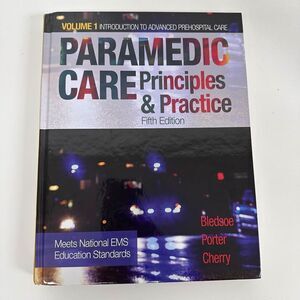 Paramedic Care Principles & Practice 5th Edition.‎ Volume 1-5